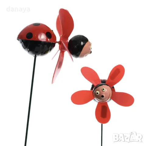 5872 Градинска декорация Животинче на пръчка, 40 см, снимка 4 - Градински мебели, декорация  - 50052757