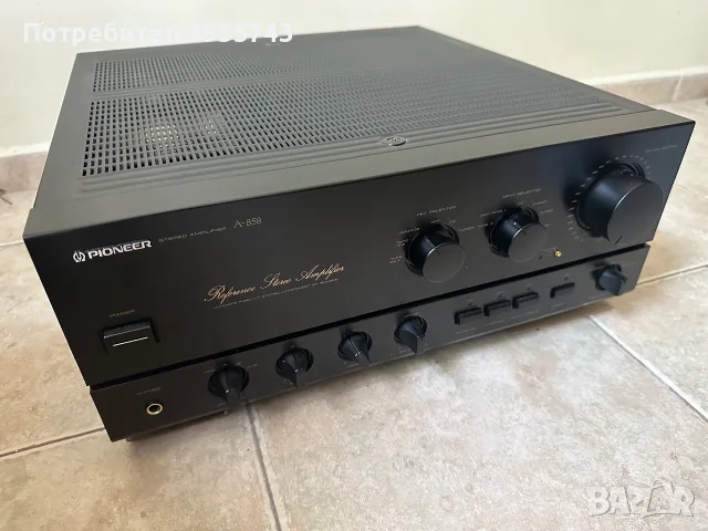 Pioneer A 858 като чисто Нов , снимка 2 - Ресийвъри, усилватели, смесителни пултове - 56080691