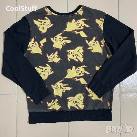 Pokemon Pikachu Рядка Блуза Унисекс Размер L, снимка 4 - Блузи с дълъг ръкав и пуловери - 53848466