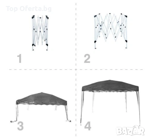 Шатра Muhler , снимка 5 - Градински мебели, декорация  - 53776460