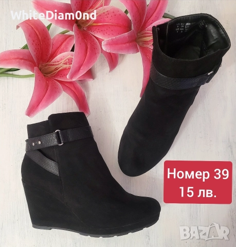 РАЗПРОДАЖБА!!! Дамски боти и ботуши различни номера , снимка 14 - Дамски боти - 52820975