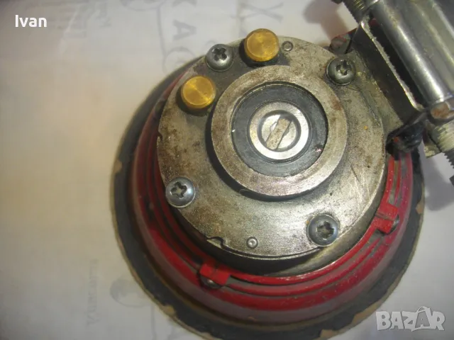 ф150мм Голям Масивен ПНЕВМАТИЧЕН ЕКСЦЕНТЪР ВИБРОШЛАЙФ ВИБРАЦИОНЕН РОТАЦИОНЕН Отличен ПРОФЕСИОНАЛЕН, снимка 9 - Други инструменти - 47518952