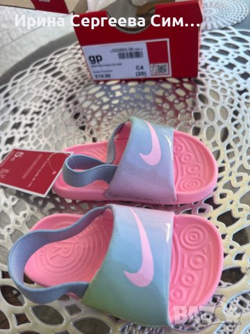 Детски сандали Nike 20 номер, снимка 6 - Детски сандали и чехли - 41066146