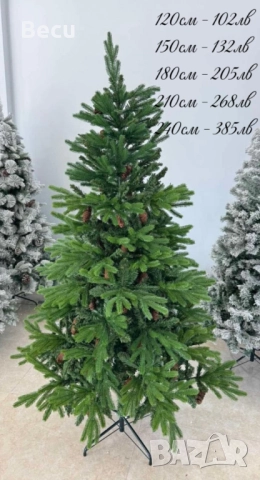 Елхи,зелени.бели,с шишарки, снимка 11 - Декорация за дома - 52394518