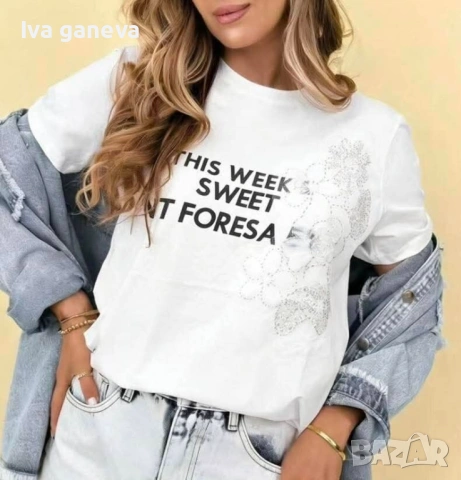 Дамска тениска , снимка 2 - Тениски - 53672791