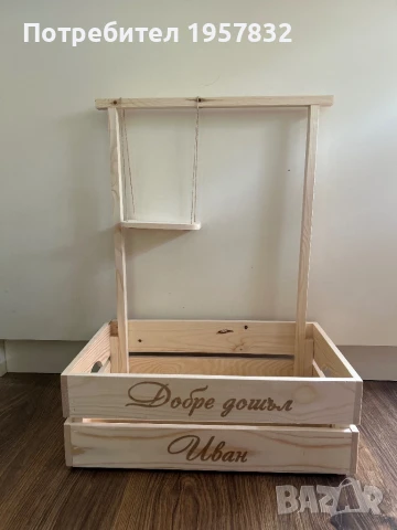 Бебешко гардеробче за изписване, кръщене, подарък, снимка 2 - Други - 50707018