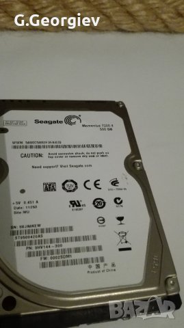 Хард диск Seagate 500 GB, снимка 5 - Твърди дискове - 41858386