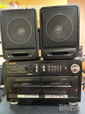 Касетофон Nova RX-875D, снимка 6 - Радиокасетофони, транзистори - 53611721