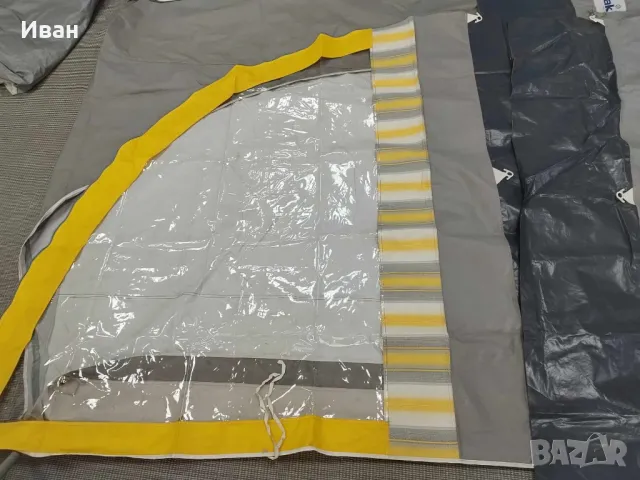 Панорамна тента за каравана. Марка Gerjak.Размер 735-765см земя -земя., снимка 3 - Палатки - 48115177