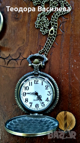 Джобен часовник Алиса в страната на чудесата , снимка 4 - Джобни - 36181865