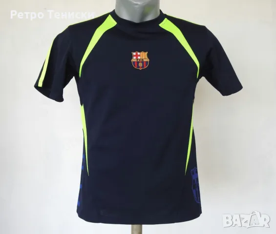 Тениска на Барселона • тренировъчен модел • №14 • FC Barcelona • синьо • размер L • Деца