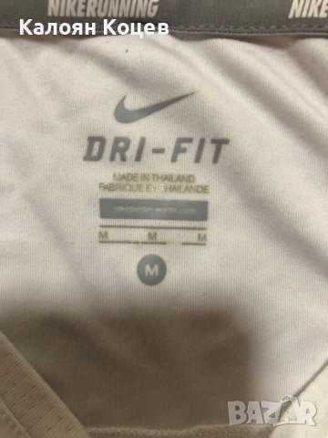 Дамска Тениска Nike Running Dri-Fit, M, снимка 2 - Тениски - 44337751