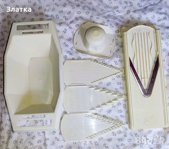 Кухненско ренде Бьорнер Ренде мандолина Ренде Börner Многофункционално ренде Германия, снимка 2 - Аксесоари за кухня - 51424006