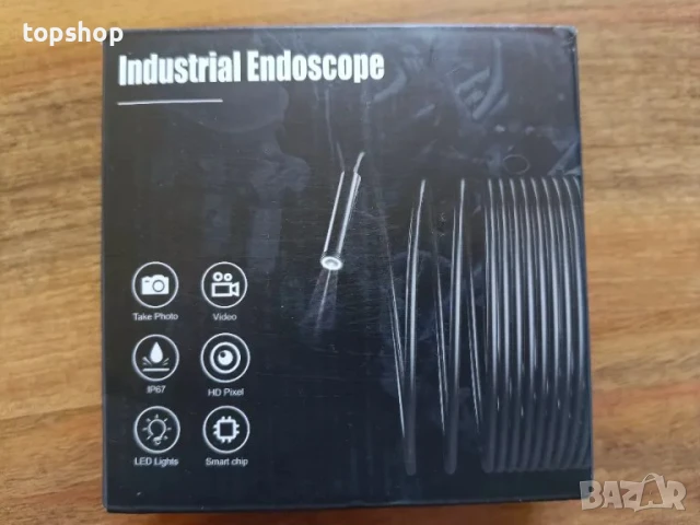 НОВ индустриален ендоскоп 5м (Комплект, Type-C, Lighting)