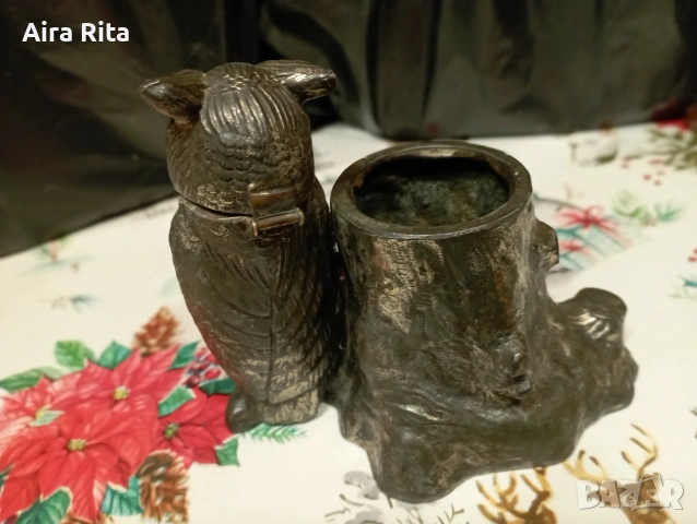 стара желязна запалка., снимка 3 - Антикварни и старинни предмети - 53736412