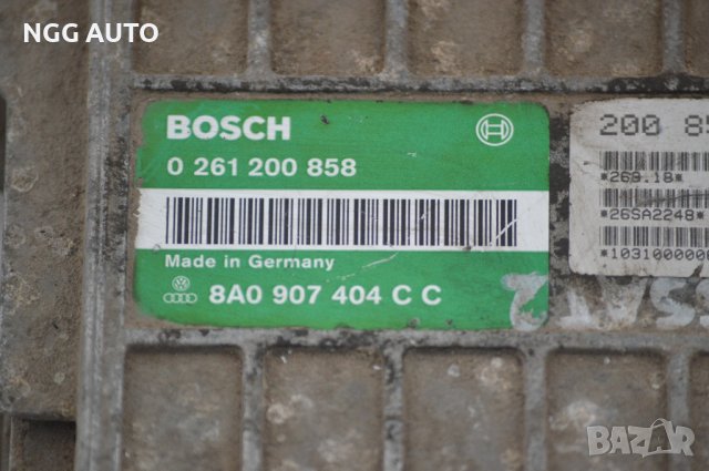 Компютър Двигател BOSCH 0 261 200 858 за VW - Volkswagen Jetta 2.0, 200 858 112, 810, 8A0 907 404 C, снимка 2 - Части - 39700991