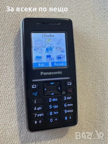Рядък ретро GSM Panasonic EB-SC3, снимка 14 - Други - 53475713