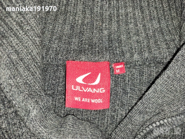 Ulvang (М) дебел вълнен мъжки пуловер 100% Wool , снимка 8 - Пуловери - 49070944