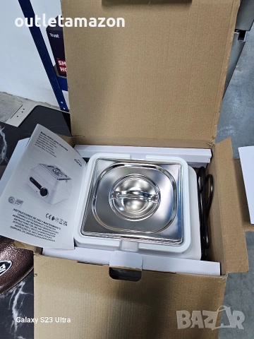 Електрическо Бен Мари за шоколад Lacor, снимка 6 - Съдове за готвене - 52872406