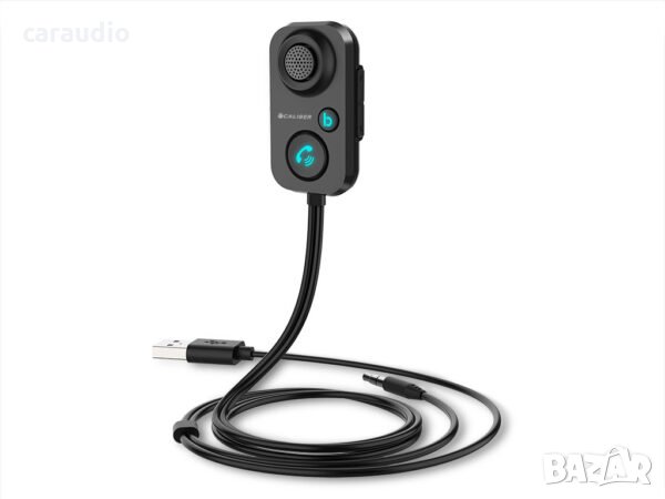 Mini Bluetooth FM Transmitter – Black (PMT061BT), снимка 1