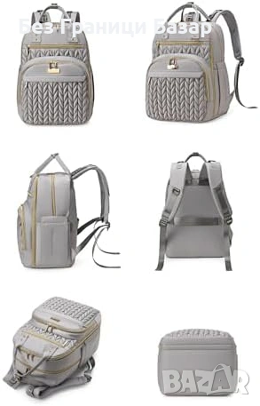 Нова Мултифункционална чанта-раница за бебе, лека с много отделения, снимка 2 - Други - 53685833