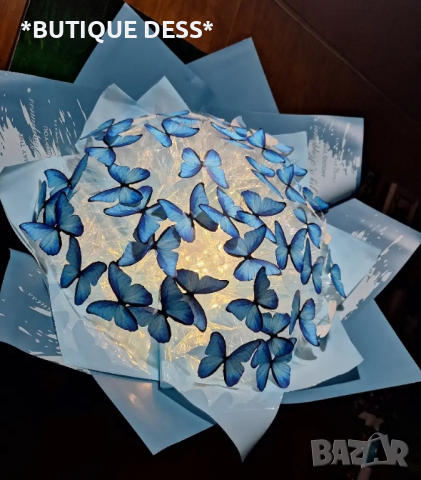 ЗАПОВЯДАЙТЕ‼️💐💖Светещи,ръчно изработени букети "DESS"🦋✨️, снимка 14 - Други - 44697319