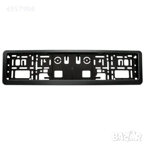 Стойка за регистрационен номер, Карбон