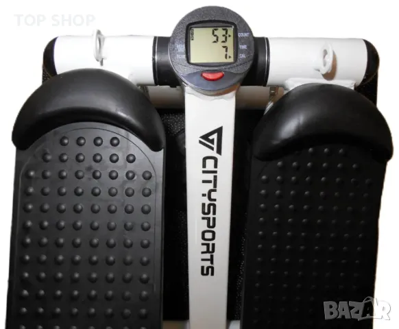 Степер CITYSPORTS за упражнения у дома, мини със съпротивителни ленти, снимка 3 - Фитнес уреди - 49340634