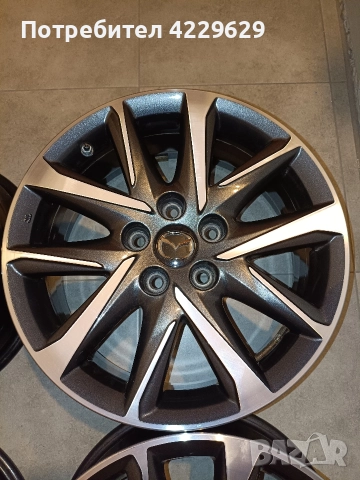 Алуминиеви джанти Mazda CX-5 - 17 цола, снимка 7 - Гуми и джанти - 52870273