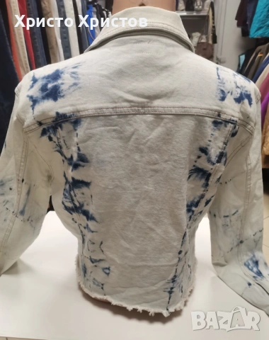 Дамско дънково яке TractrBLU Размер L , снимка 5 - Якета - 53606908