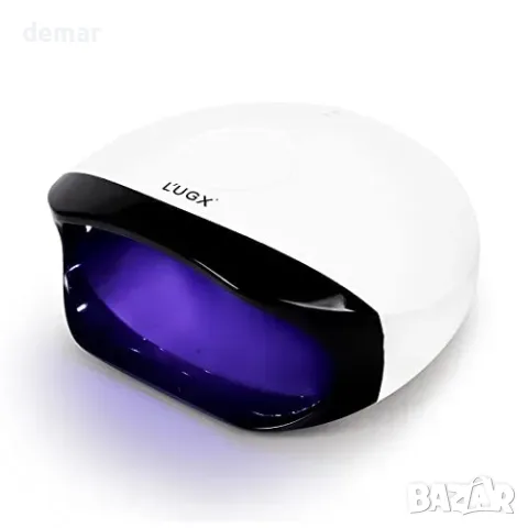 UV/LED лампа L'UGX 56 W за гел лак с 4 таймера, снимка 2 - Преси за коса - 55963081