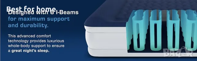 Луксозно надуваемо легло Active Era Active Era с вградена помпа, снимка 11 - Спални и легла - 48673633