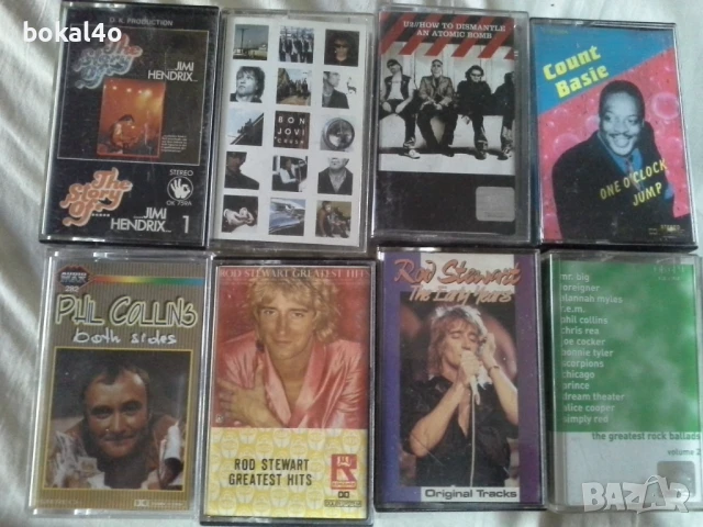 Оригинални касети -  рок и джаз