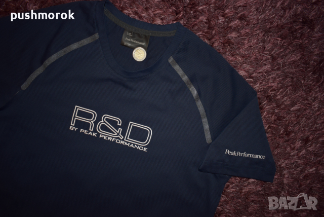 Peak Performance M R&D TEE t shirt Sz S, снимка 5 - Тениски - 36400380