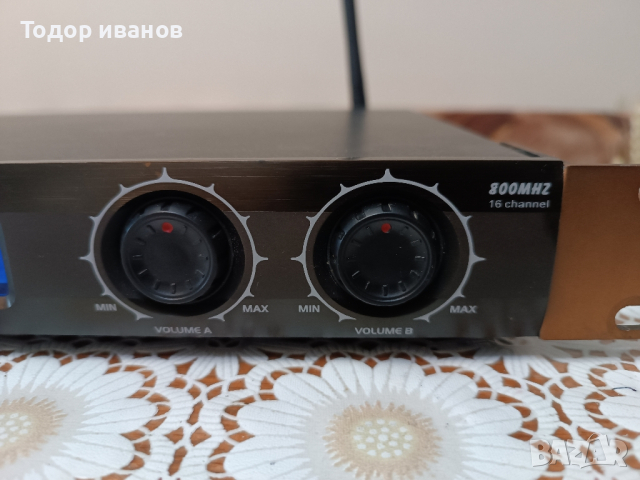 Omnitronic uhf500, снимка 6 - Микрофони - 44566882