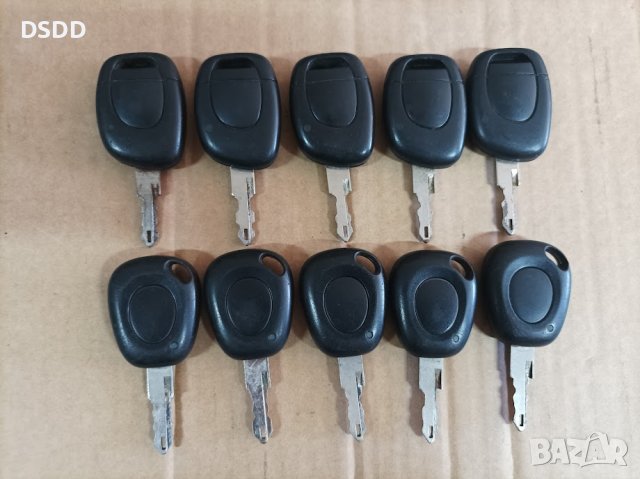 Контактен ключ / дистанционно за Renault Twingo, Clio, Megane, Scenic, Laguna, Espace, Kangoo и др.