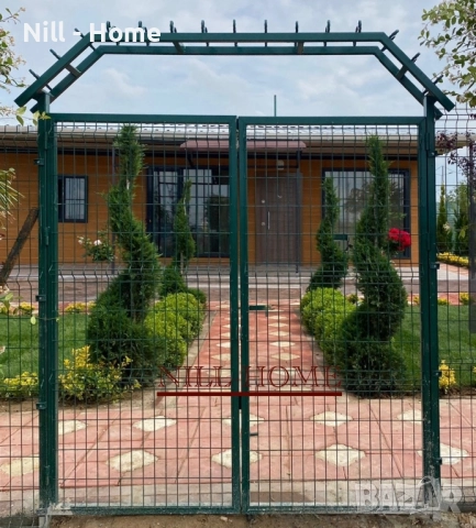 ВРАТИ- ПЕШЕХОДНИ/ПОРТАЛНИ - оградни пана- оградни колове-Мрежа с декорация, снимка 5 - Други - 52038531