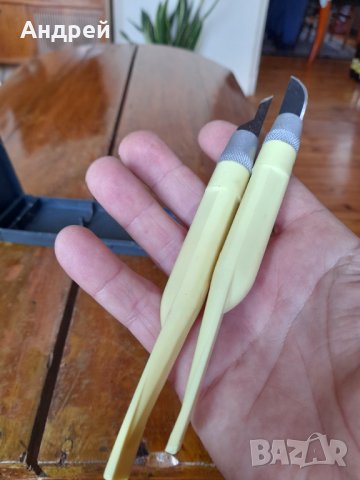 Стари ножчета за Инкрустация, снимка 7 - Други ценни предмети - 41930320