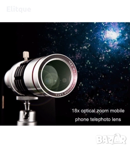 Универсален телескоп за телефон или таблет с увеличение 18х  TV227, снимка 4 - Други стоки за дома - 52889326