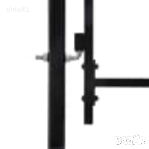 vidaXL Оградна порта Woerden с двойна врата с шипове отгоре 299,5x199,5 см, снимка 3 - Огради и мрежи - 56146090