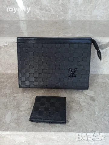 Нов Кожен Клъч Различни Цветове и Марки Louis Vuitton Gucci , снимка 13 - Чанти - 55786396