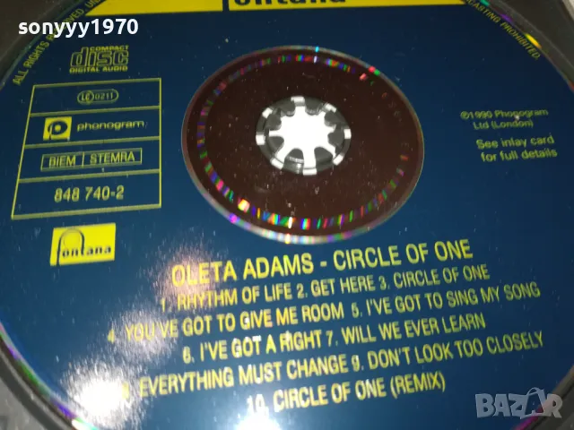 OLETA ADAMS CD-ВНОС GERMANY 0801251642, снимка 16 - CD дискове - 48602095