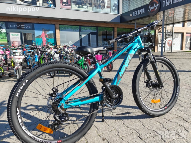 PASSATI Алуминиев велосипед 24" NINJA син, снимка 10 - Велосипеди - 53830722