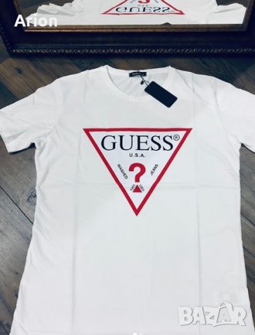 Мъжка тениска Guess, снимка 1 - Тениски - 34174135