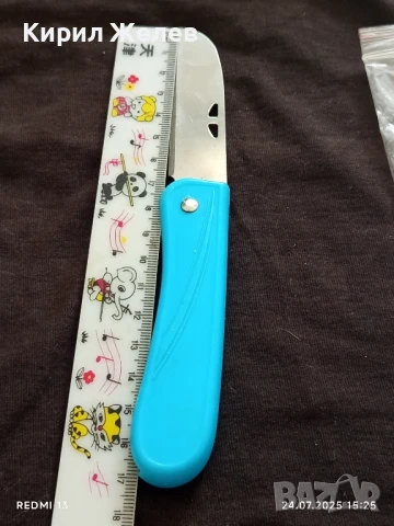 Джобен нож много красив стилен дизайн здрав 43876, снимка 5 - Ножове - 51129512