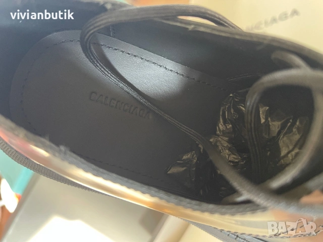 Кожени обувки Balenciaga, снимка 3 - Дамски ежедневни обувки - 53095902