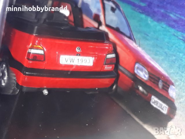 Volkswagen Golf 1.43 Cabriolet, снимка 12 - Колекции - 41375433