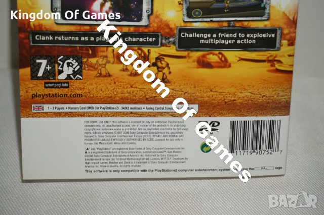 Рядка Игра за PS2 Ratchet & Clank Size Matters, снимка 11 - Игри за PlayStation - 48258097