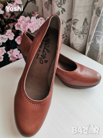 Чисто нови обувки от естествена кожа.Yokono, снимка 10 - Дамски обувки на ток - 41534464