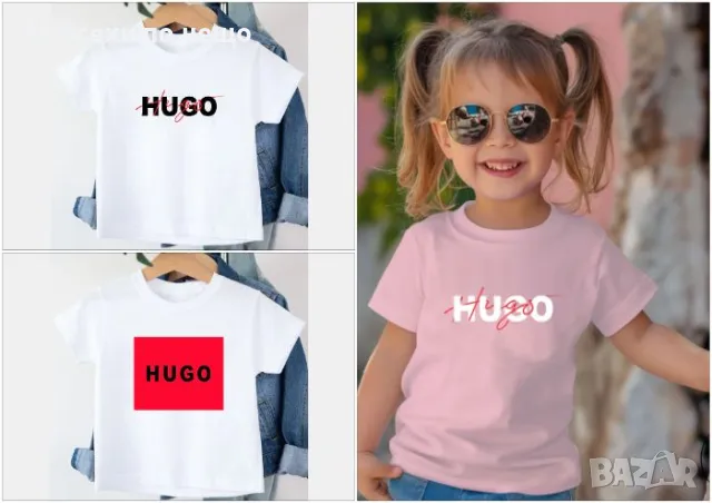 Hugo Boss Детска Тениска 1-16 години👚👕Детска Блуза С Къс Ръкав Хуго Бос Код LFS383, снимка 1